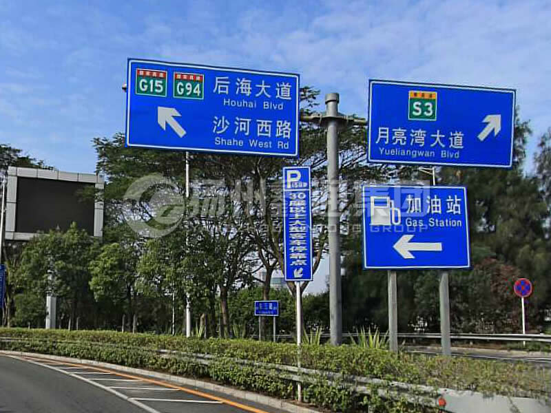 BZG-009，交通標(biāo)志桿，T型交通標(biāo)志桿