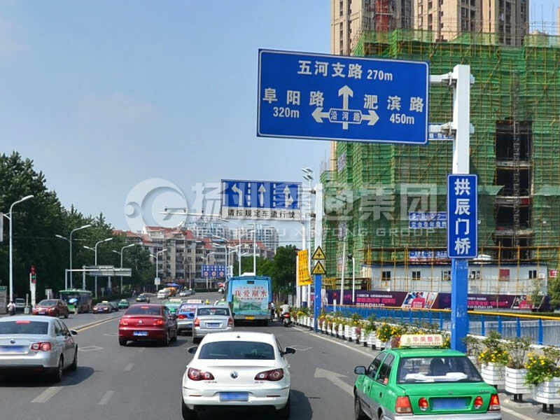 BZG-017，F(xiàn)型交通標志桿，合肥交通標志桿