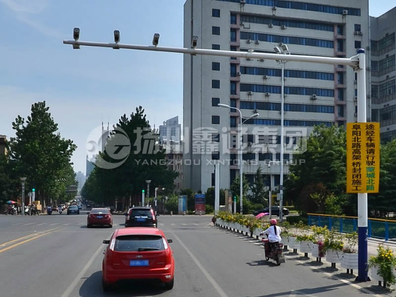 DJG-009，電子警察桿，圓錐電警桿