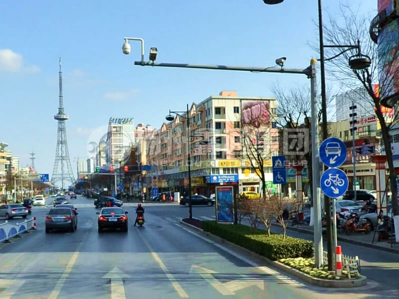 DJG-010，電子警察桿，闖紅燈抓拍桿