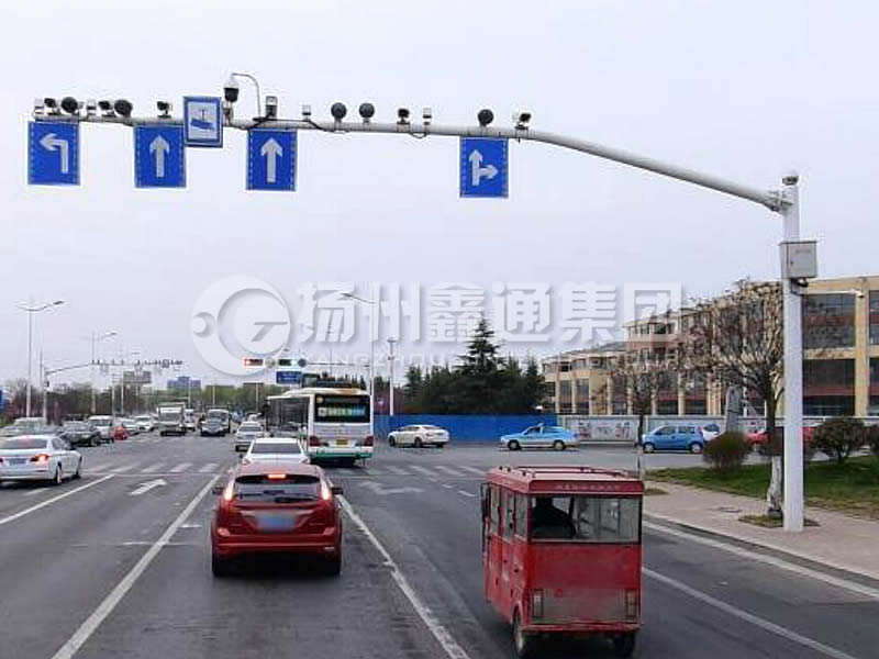 DJG-011，電子警察桿，闖紅燈抓拍桿