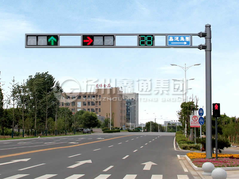 XHDG-001，八棱立桿框架信號(hào)燈桿