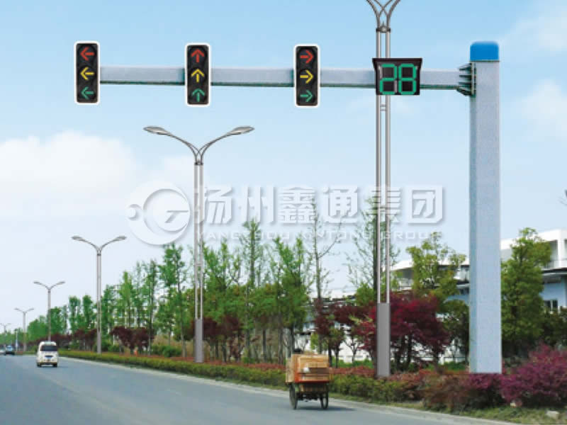 XHDG-013，扁八角信號(hào)燈桿