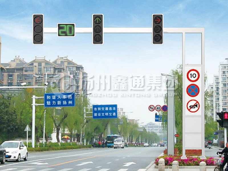 XHDG-032，單懸臂框架信號(hào)燈桿