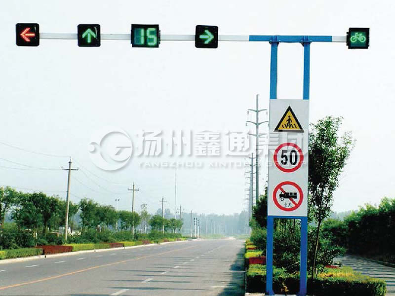 XHDG-033，單懸臂框架信號(hào)燈桿