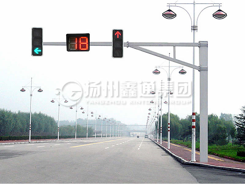 XHDG-052，方桿信號(hào)燈桿，淄博信號(hào)燈桿