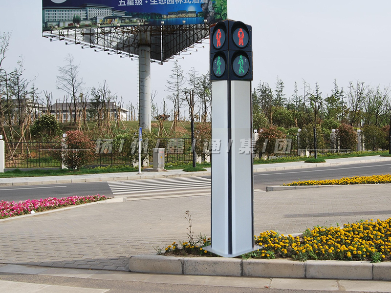 YTH302-7L-RX，一體化雙面人行燈